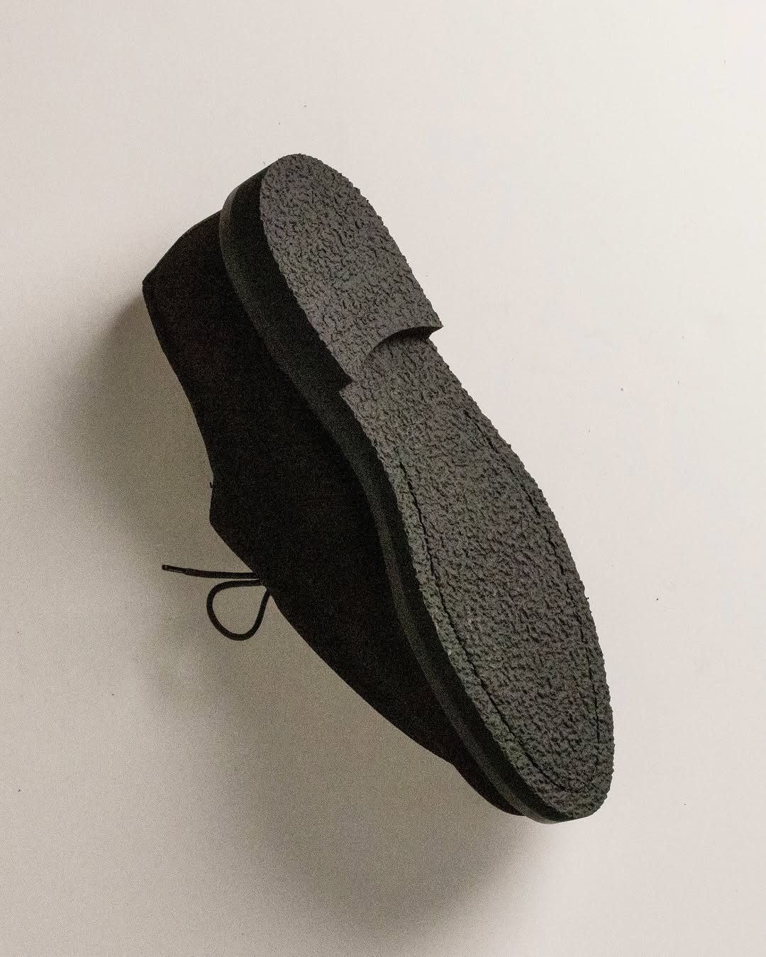 Suede Lace-up Loafers