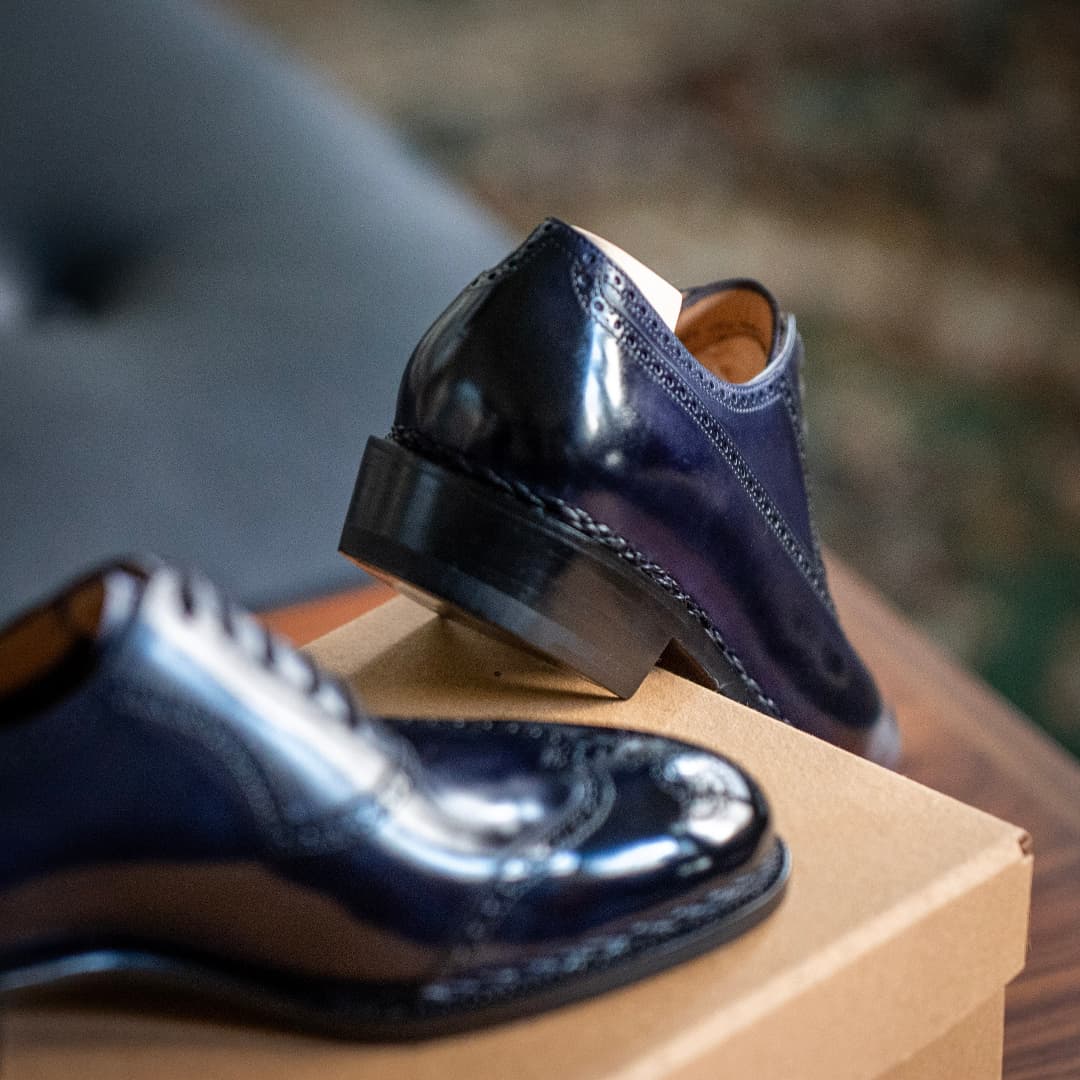 Genuine Cowhide Handmade Men's Oxford Shoes