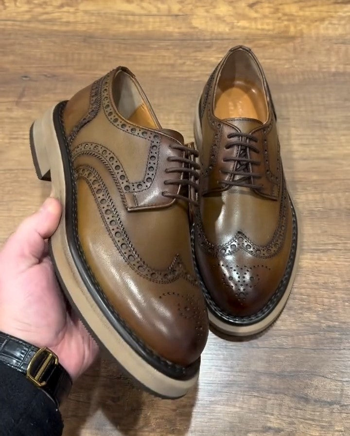 Men's Leather Handmade Casual Shoes