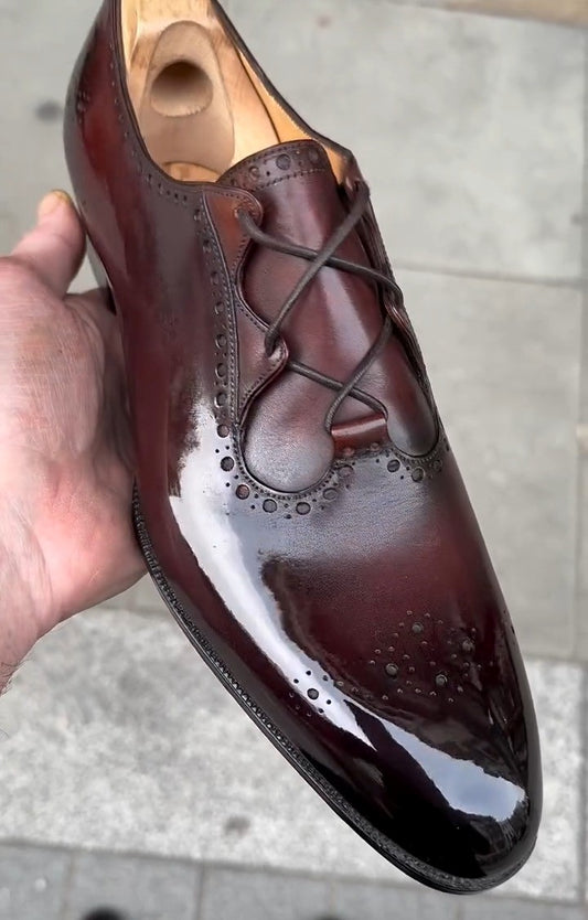Men's Handmade Luxury Brogue Shoes