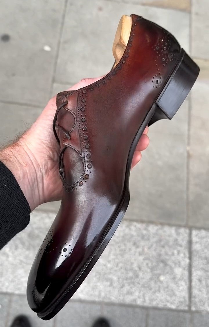 Men's Handmade Luxury Brogue Shoes