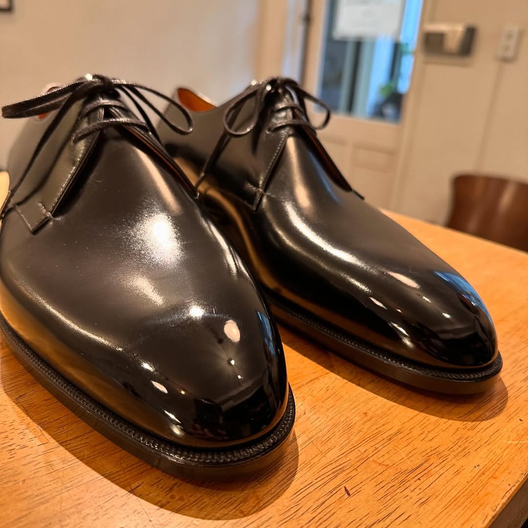 Men's Handmade Classic Black Leather Shoes