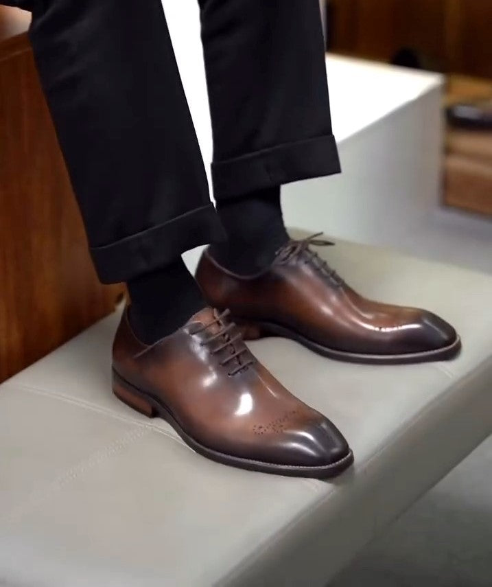 Whole Cut Wingtips Oxford