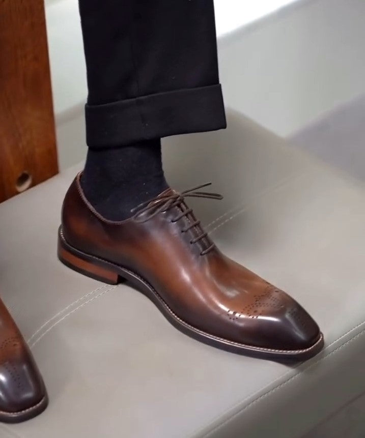 Whole Cut Wingtips Oxford