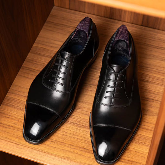 Genuine Men's Handmade Oxford Shoes