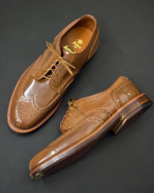Short Wing Tip Derby Shoes