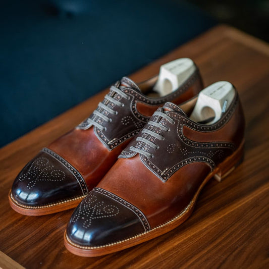 Saddle Derby Shoes