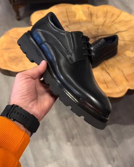 Classic Black Casual Shoes