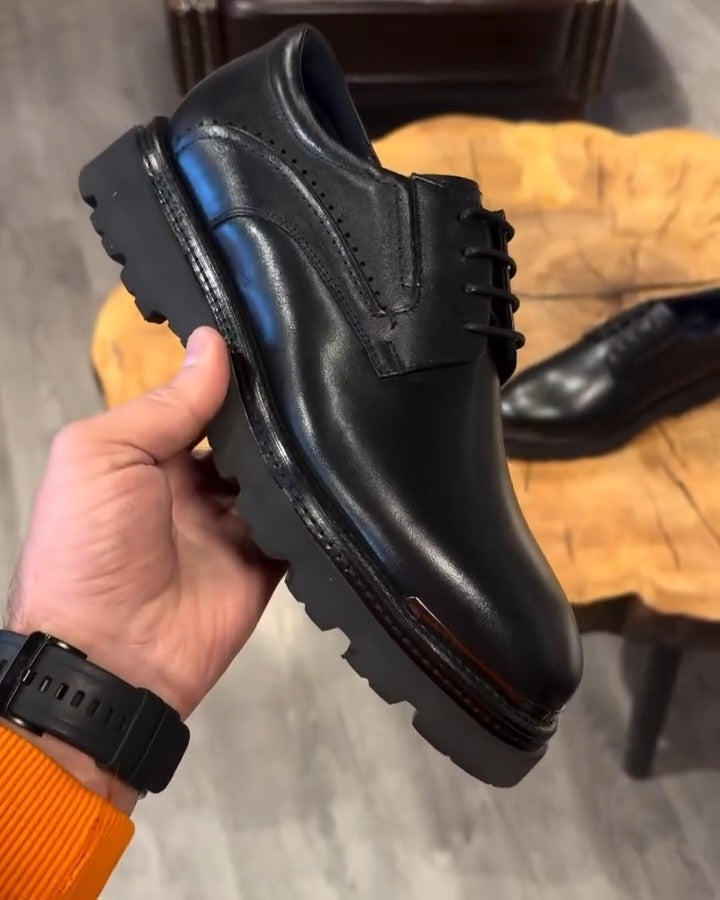 Classic Black Casual Shoes