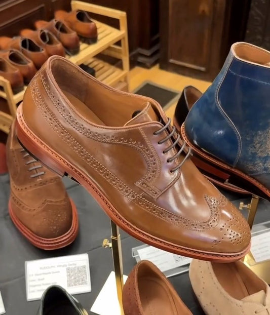 Men's Brown Handmade Leather Shoes