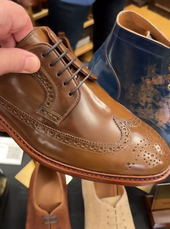 Men's Brown Handmade Leather Shoes