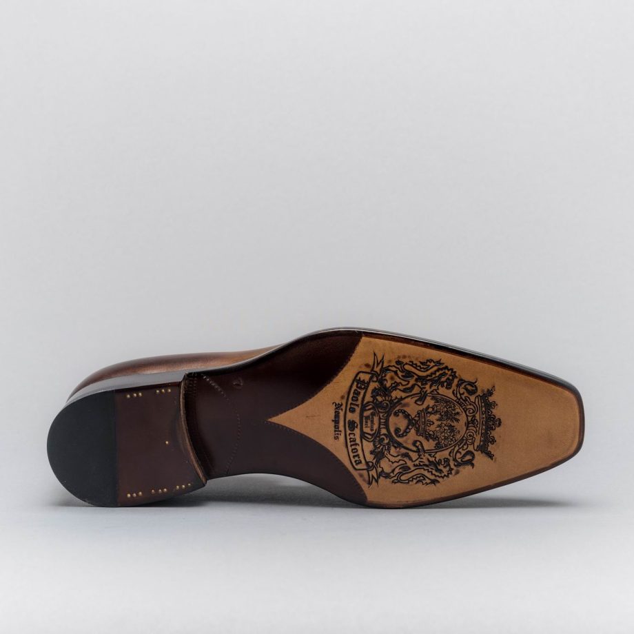 Men's Handmade Brown Tassel Loafers
