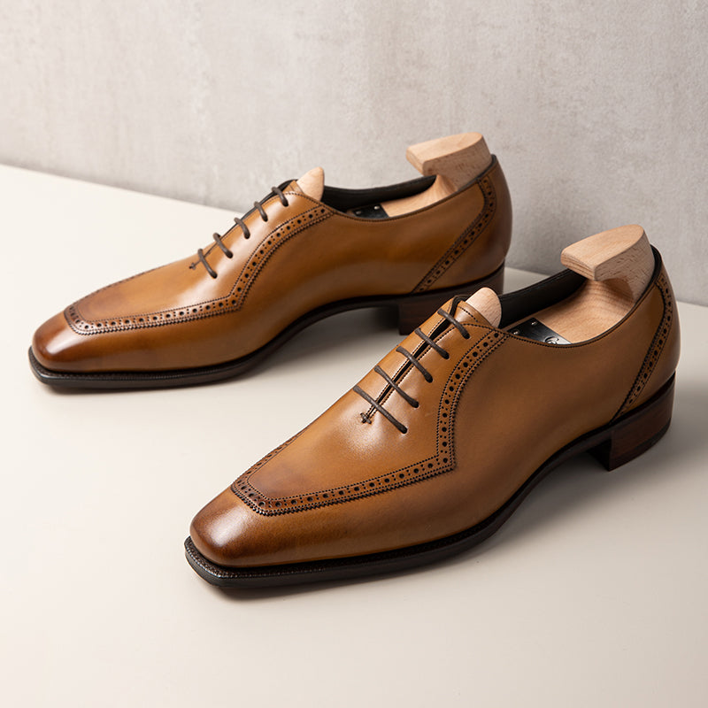 Genuine Leather Handmade Gentleman's Oxford Shoes
