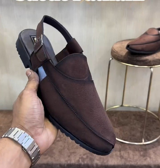 Suede Pathani