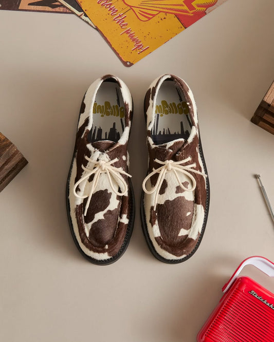 Cow Print Casual Shoes