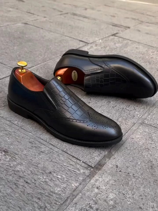 Black Party Leather Shoes
