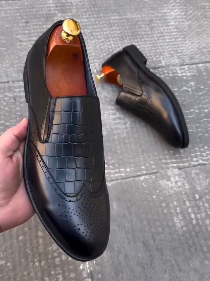 Black Party Leather Shoes