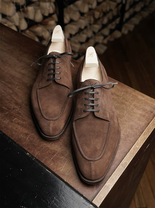 Men's Handmade Classic Derby Shoes