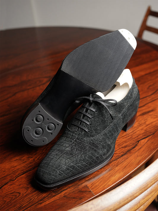 Men's Black Suede Shoes