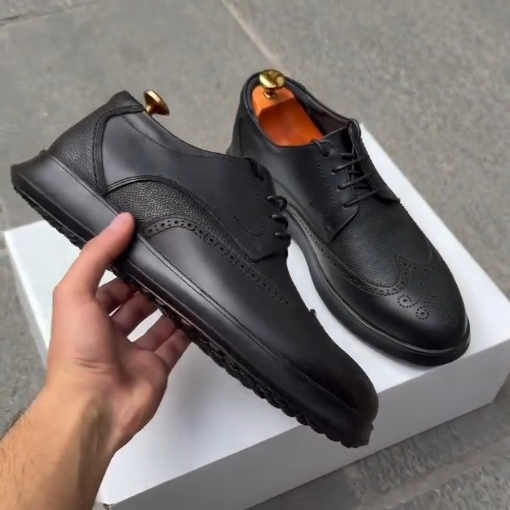 Black Derby Shoes