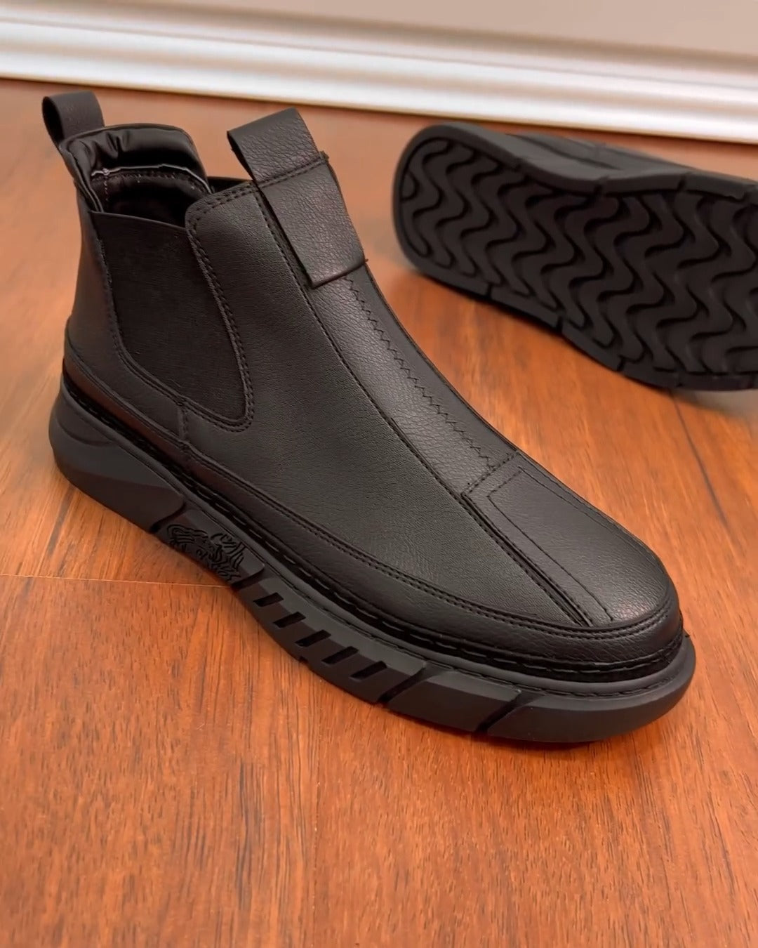 Men's Leather Ankle Boots