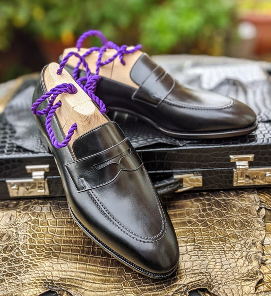 Classic Loafers - Black Calfskin
