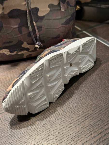 Sneakers - Camouflage Crocodile