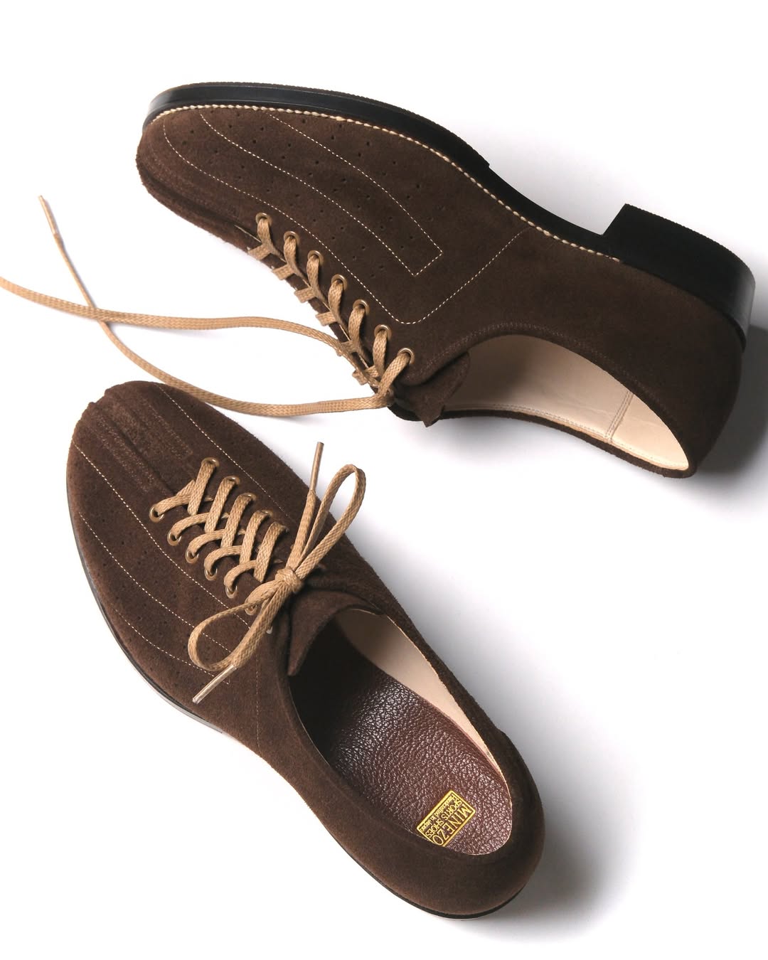 Mens Brown Suede Casual Shoes