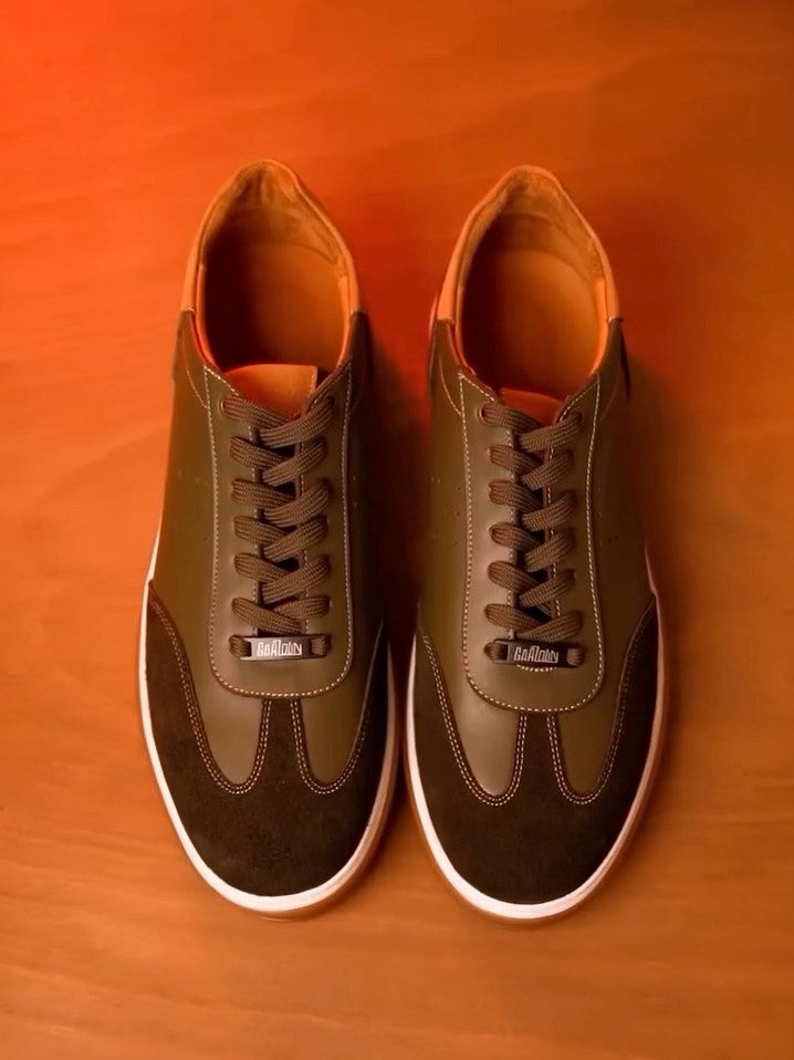 Men's Stylish Leather Sneakers
