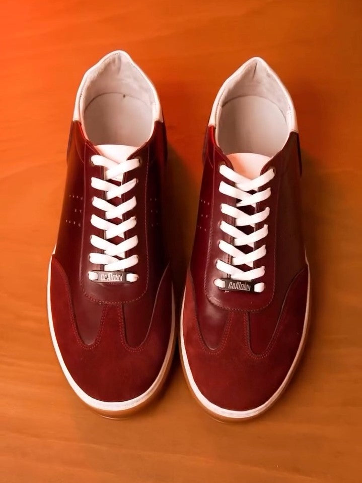 Men's Stylish Leather Sneakers