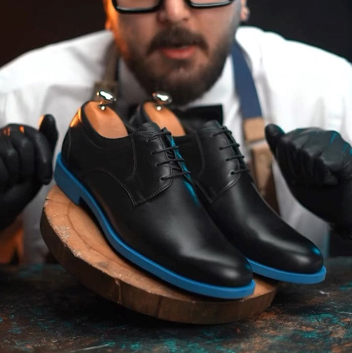 Men's Handmade Leather Derby Shoes