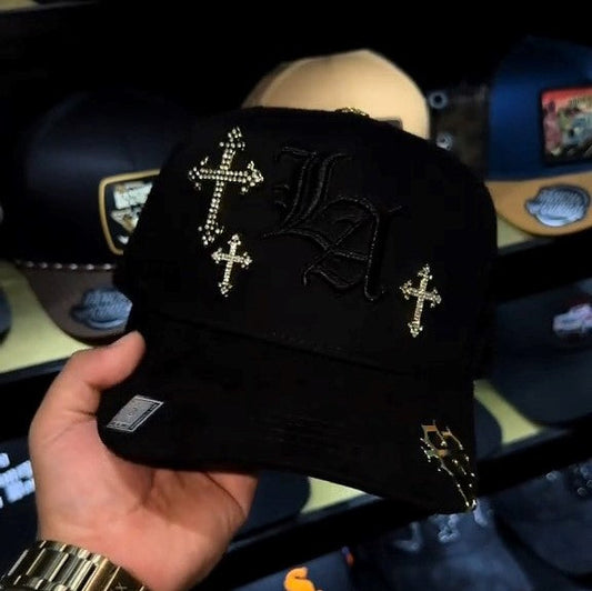 Gold Chrome Adjustable Cap