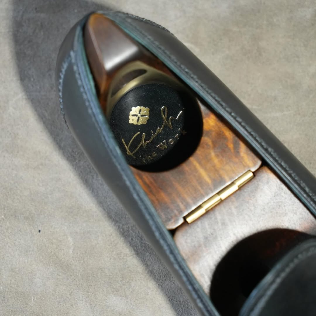 Men's Handmade Black Leather Loafers