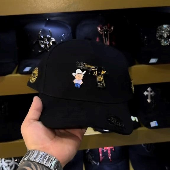 Pistol Black Cap