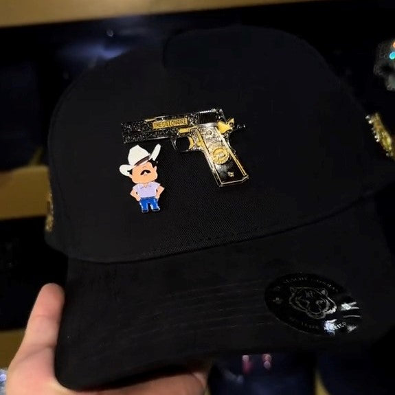 Pistol Black Cap