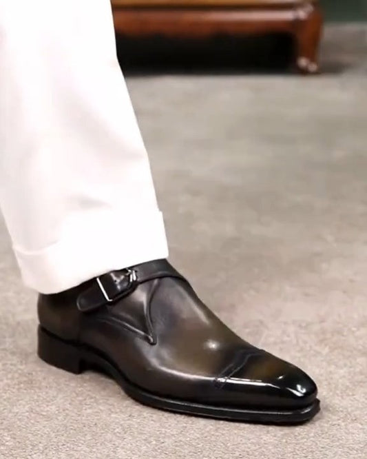 Men's Retro Monk Shoes