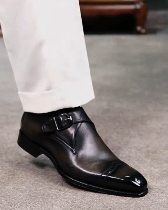Men's Retro Monk Shoes