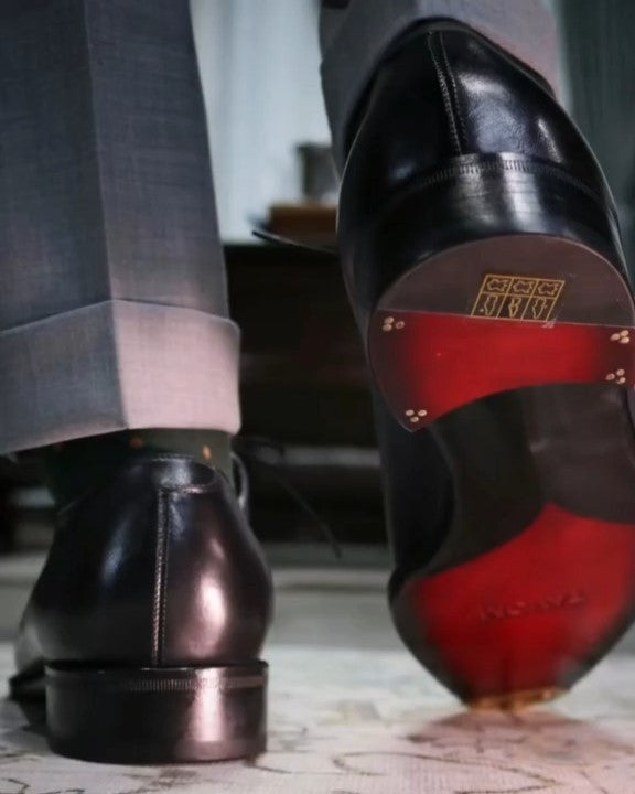Men's Retro Monk Shoes