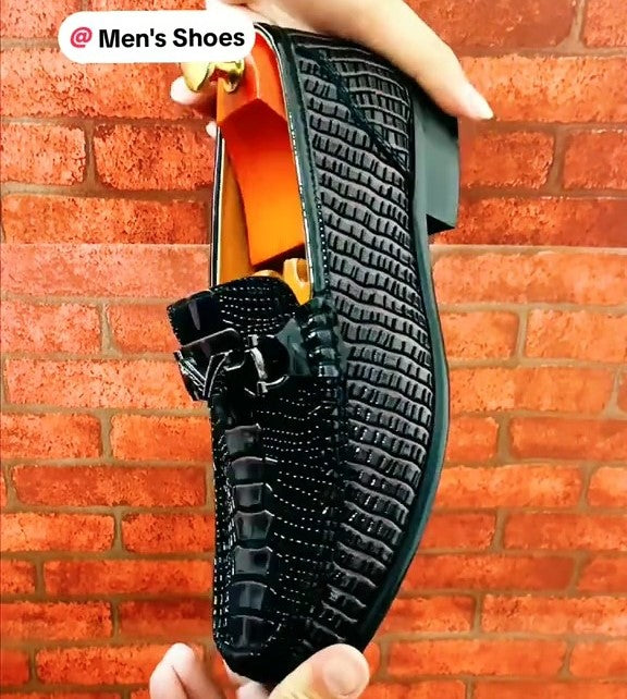 Men’s Black Luxury Loafers