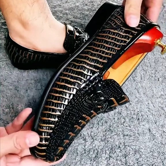 Men’s Black Luxury Loafers