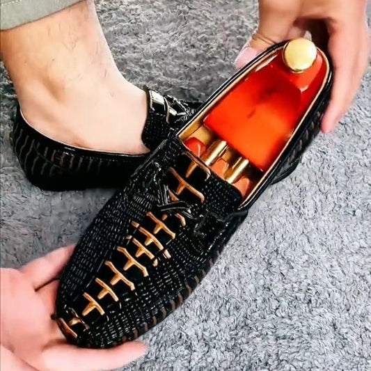 Men’s Black Luxury Loafers