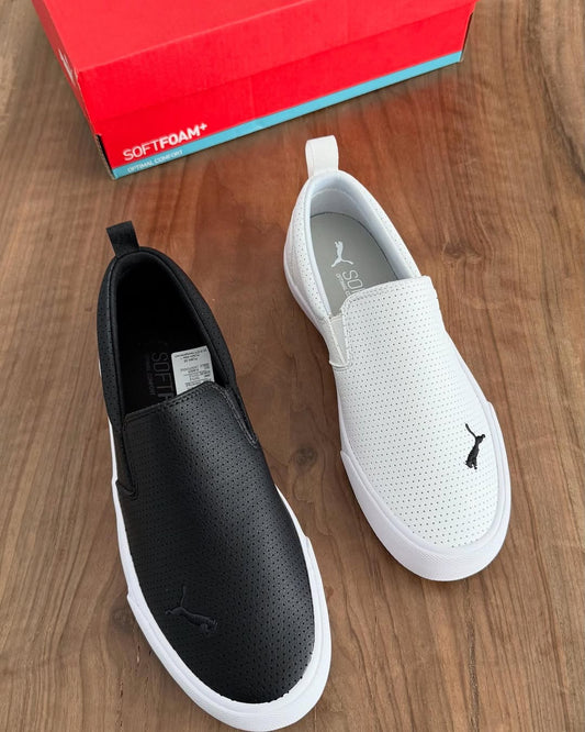 Perforated Design Breathable Casual Shoes