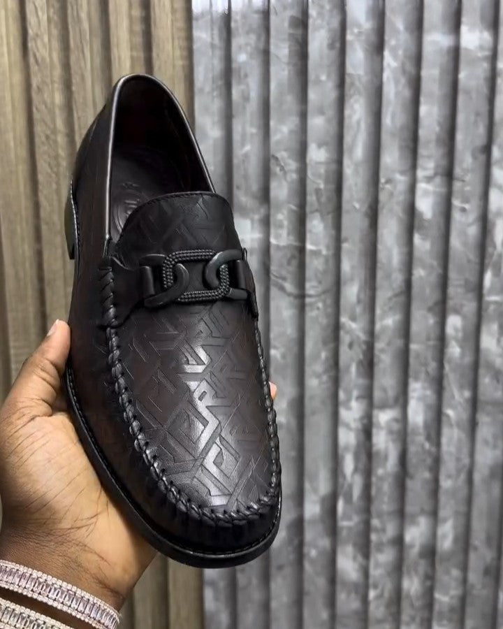 Men's Hand-Stitched Leather Loafers