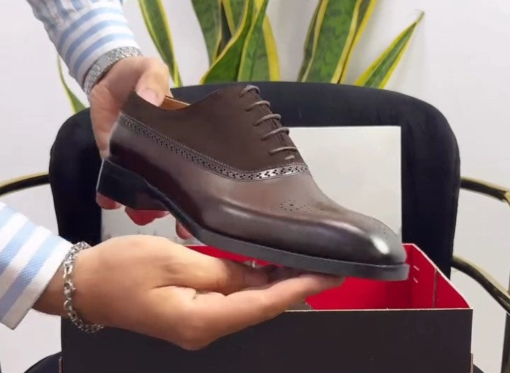 Men's Semi-suede Leather Shoes
