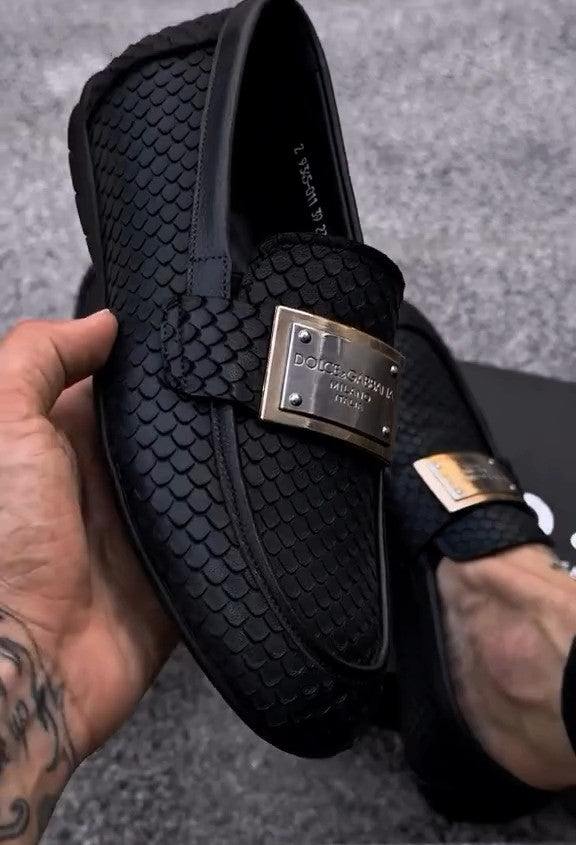 Black Luxury Casual Loafers