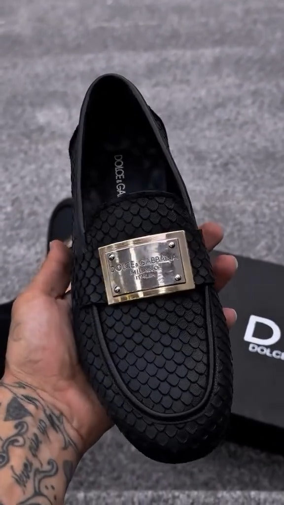 Black Luxury Casual Loafers