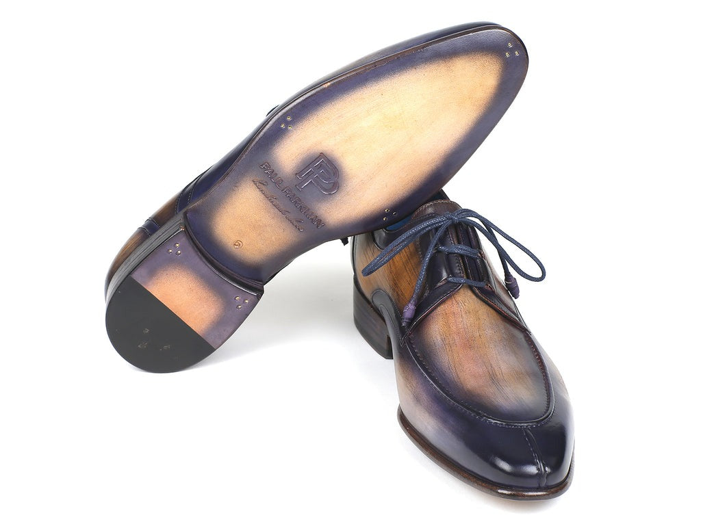Ghillie Lacing Camel & Purple Dress Shoes