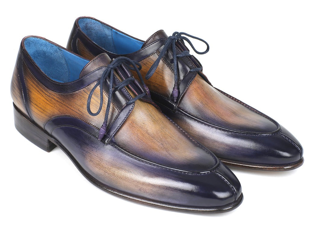 Ghillie Lacing Camel & Purple Dress Shoes