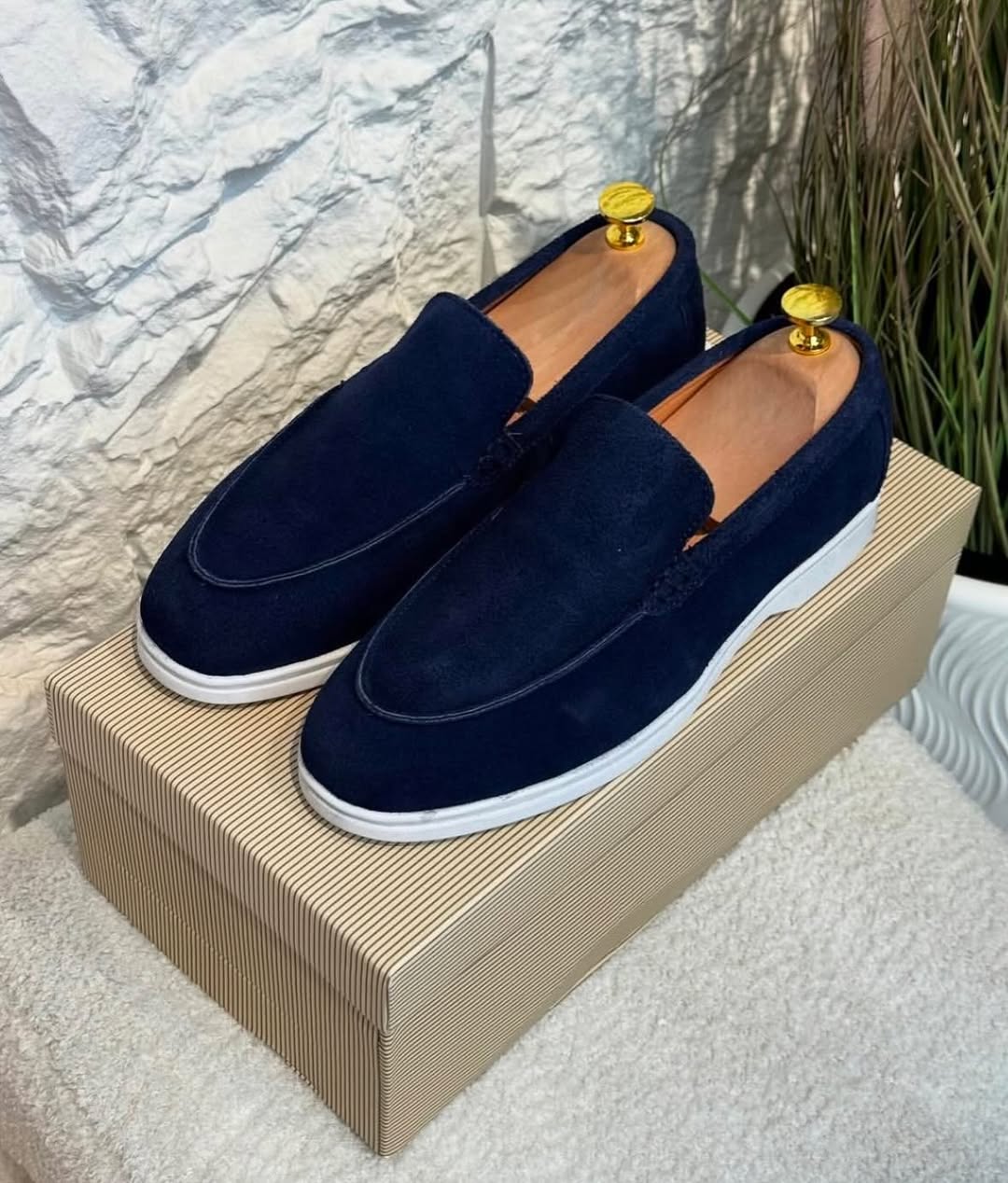 Classic Solid Color Handmade Loafers