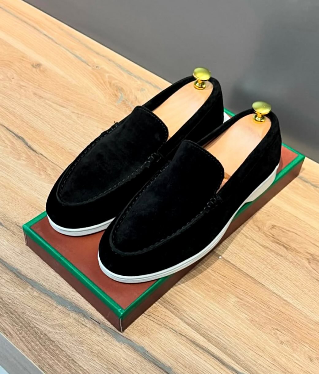 Classic Solid Color Handmade Loafers